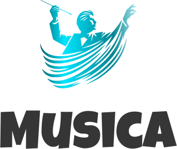 Musica logo design