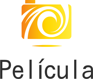 Película logo design