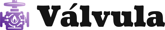 Válvula logo design