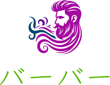 バーバー logo design