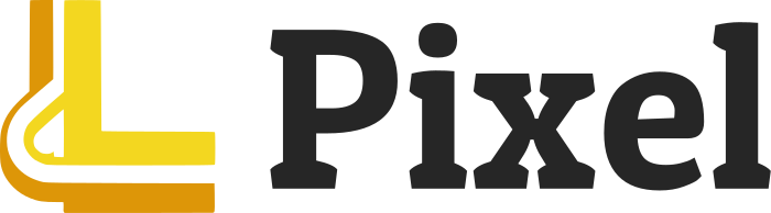 Pixel logo design