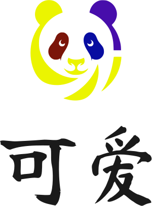 可爱 logo design
