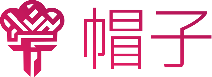 帽子 logo design