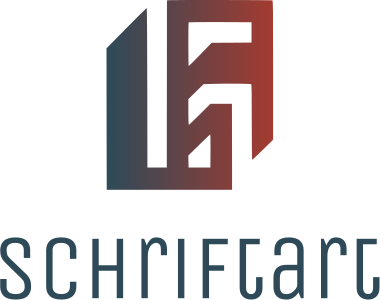Schriftart Logo-Design