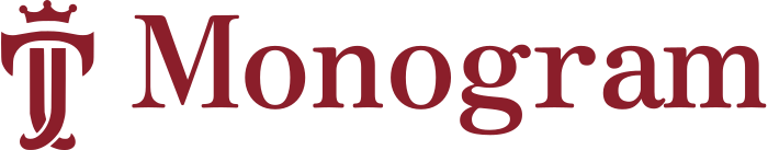 Monogram logo design