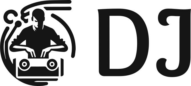 diseño de logotipo DJ