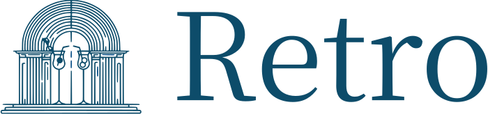 diseño de logotipo Retro
