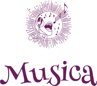 design del logo Musica