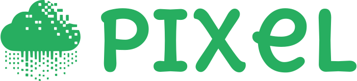 design del logo Pixel
