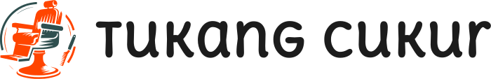 desain logo Tukang cukur