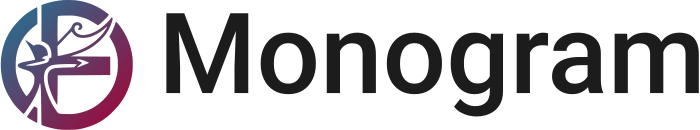 Monogram logo design
