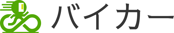 バイカー logo design