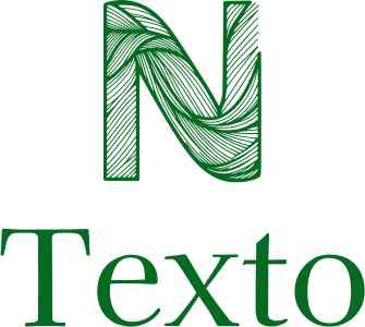 Texto logo design