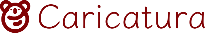 Caricatura logo design