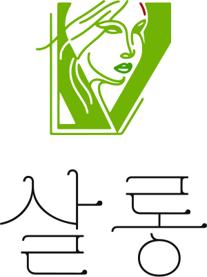 살롱 logo design