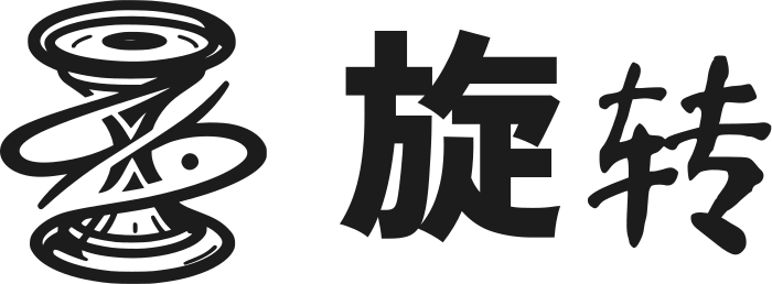 旋转 logo design