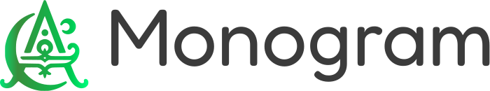 Monogram logo design