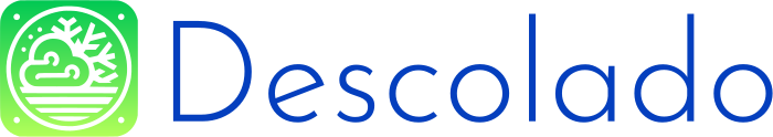 Descolado logo design