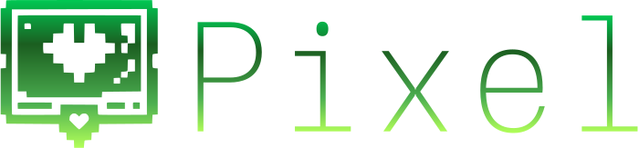 Pixel logo design