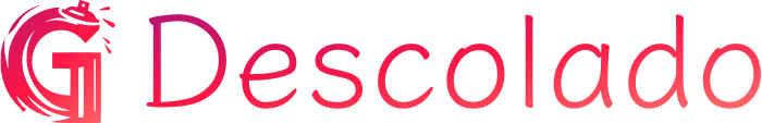 Descolado logo design