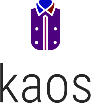 kaos logo design
