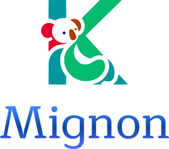 Mignon logo design
