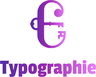 Typographie logo design