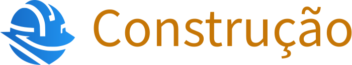 Construção logo design