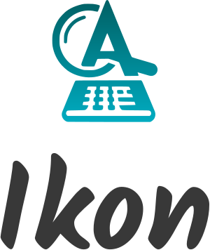 Ikon logo design
