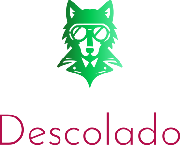 Descolado logo design