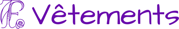 Vêtements logo design