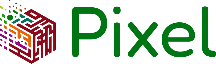 Pixel logo design