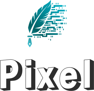 Pixel logo design