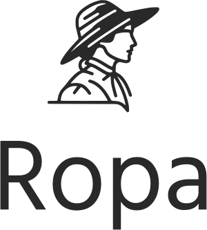 Ropa logo design