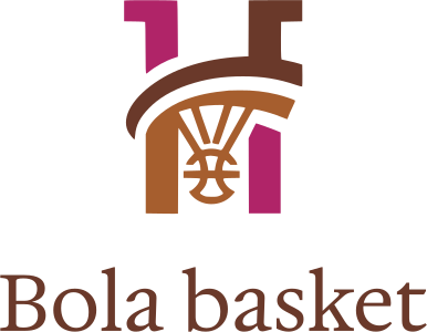 desain logo Bola basket