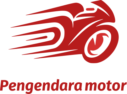 desain logo Pengendara motor