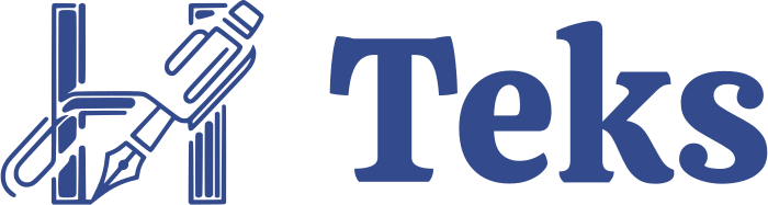 desain logo Teks
