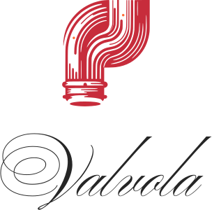 design del logo Valvola