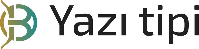 Yazı tipi logo tasarımı