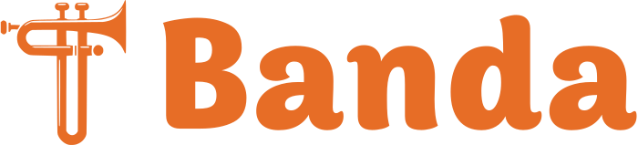 design de logotipo Banda