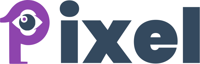 Pixel logo design