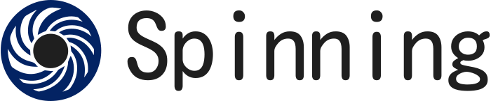 Spinning logo design