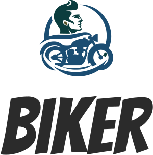 Biker logo design