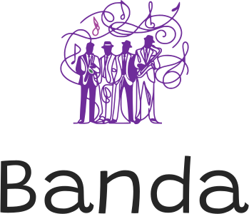 diseño de logotipo Banda