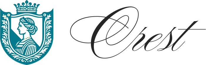 Crest logo design