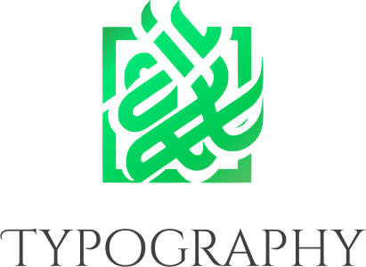 Typography logo design