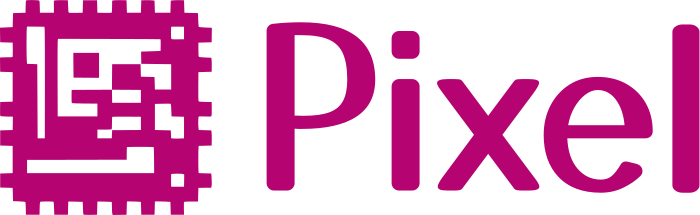 Pixel logo design
