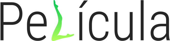 Película logo design