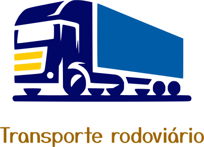 Transporte rodoviário logo design