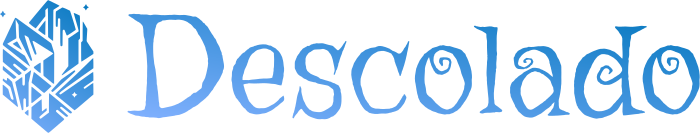 Descolado logo design